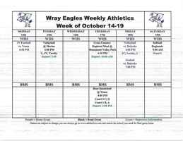 Eagle events for week of Oct. 14-19